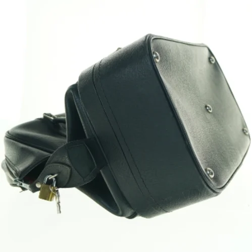 Sort læder rejsetaske fra Chic (str. 45 x, 25 x 35 cm)