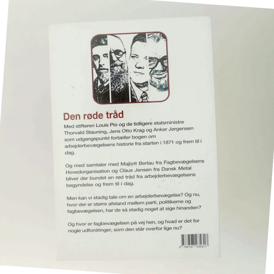 Den røde tråd : om arbejderbevægelsens historie af Bjarne Henrik Lundis (Bog)