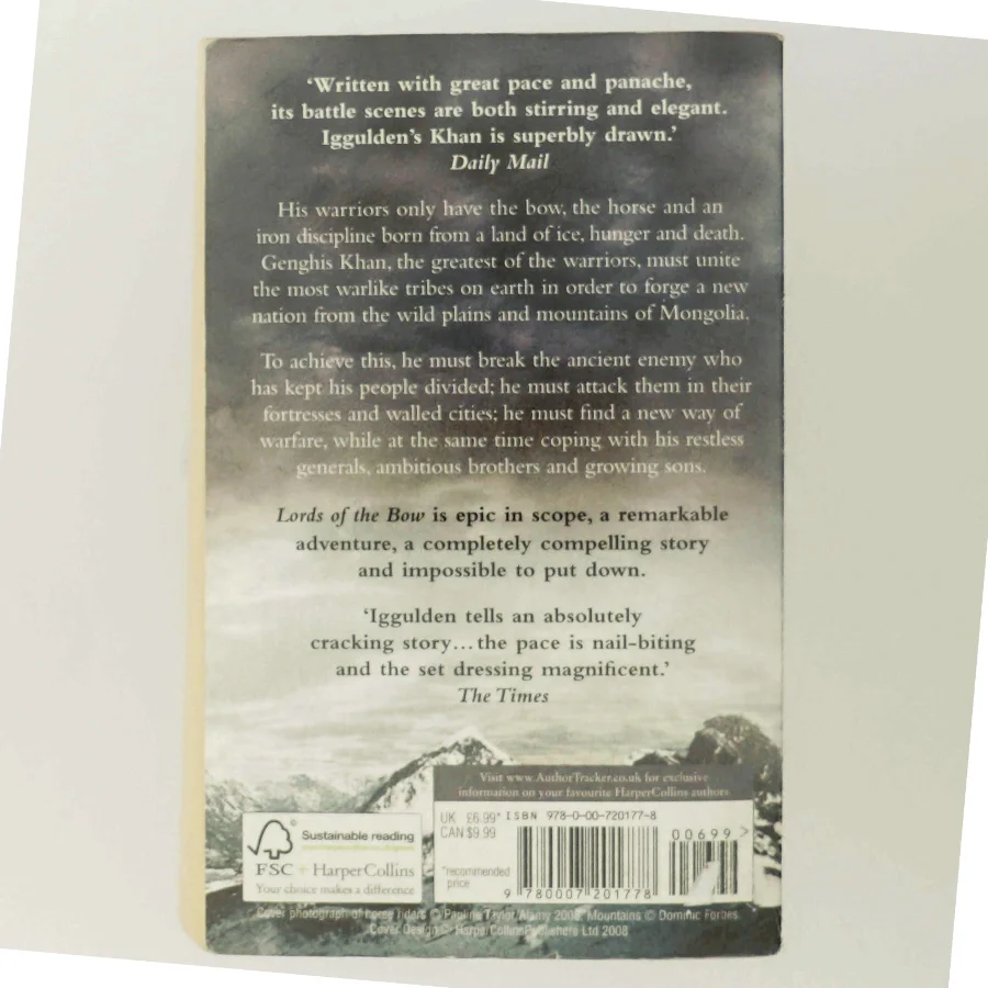 'Lords of the bow' af Conn Iggulden (bog)