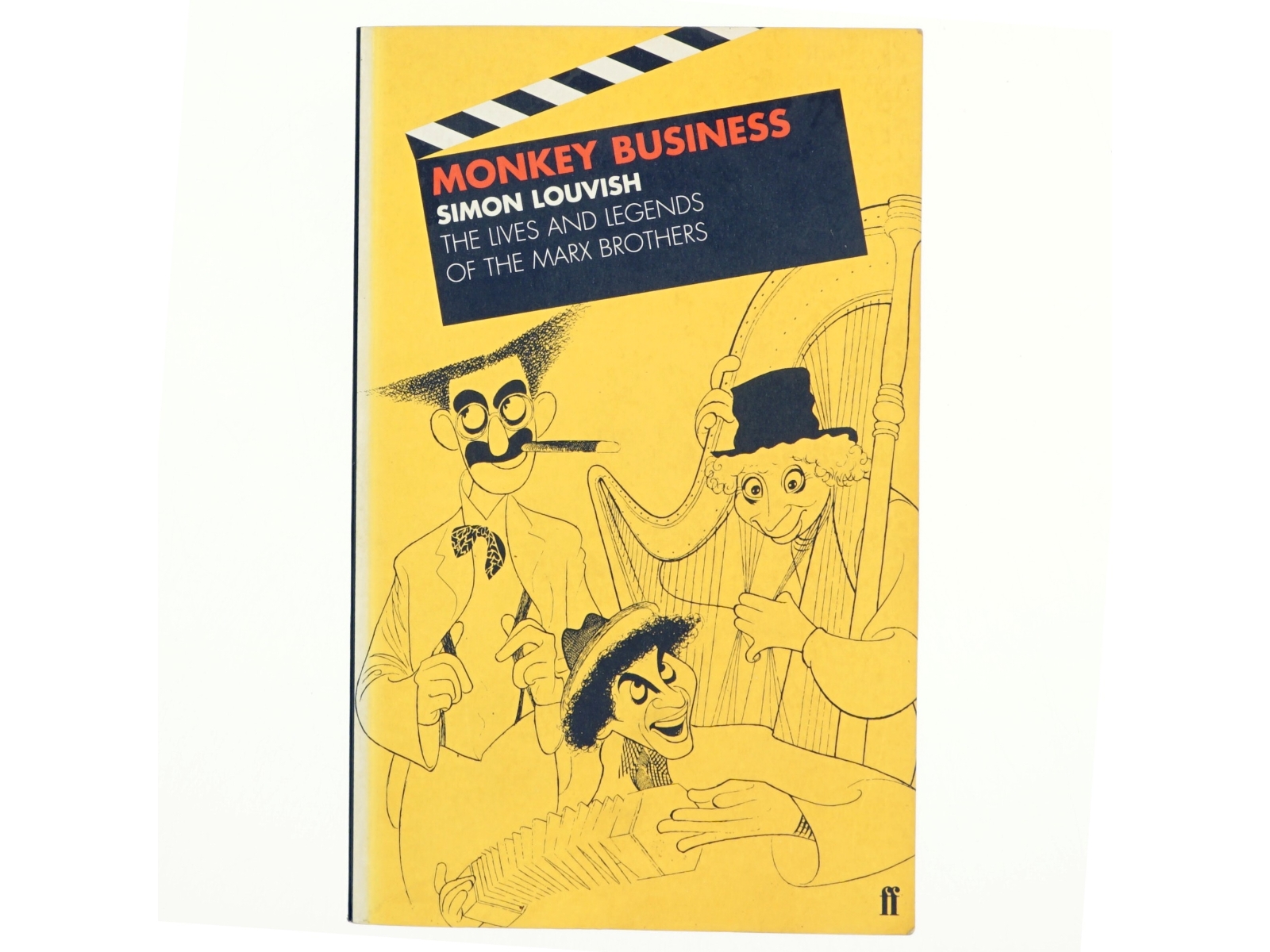 Monkey business : the lives and legends of the Marx Brothers, Groucho, Chico, Harpo, Zeppo, with added Gummo af Simon Louvish (Bog)