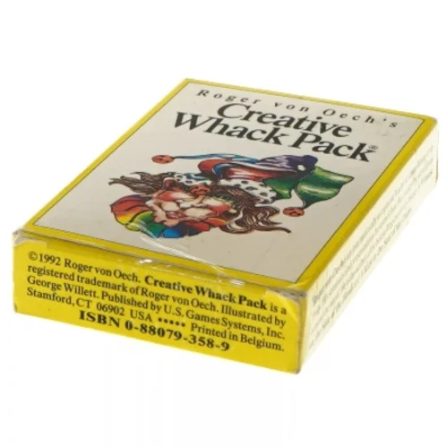 Creative Whack Pack kortspil fra Roger von Oech (str. 12x8 cm)
