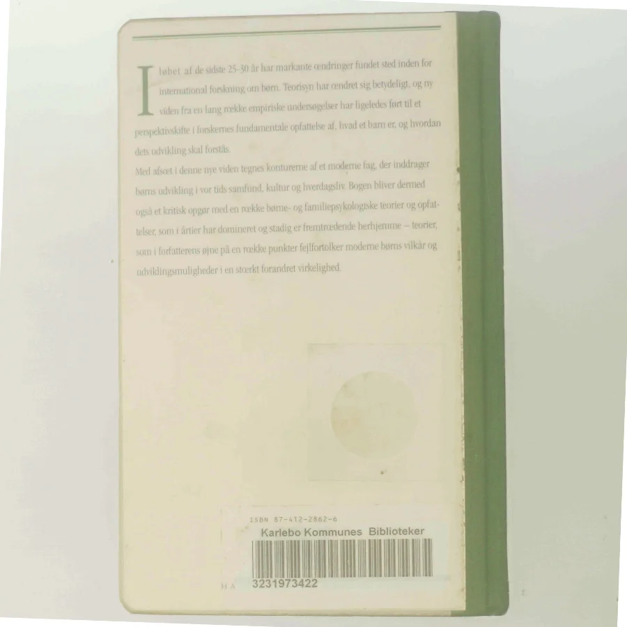 Barndomspsykologi af Dion Sommer (Bog)