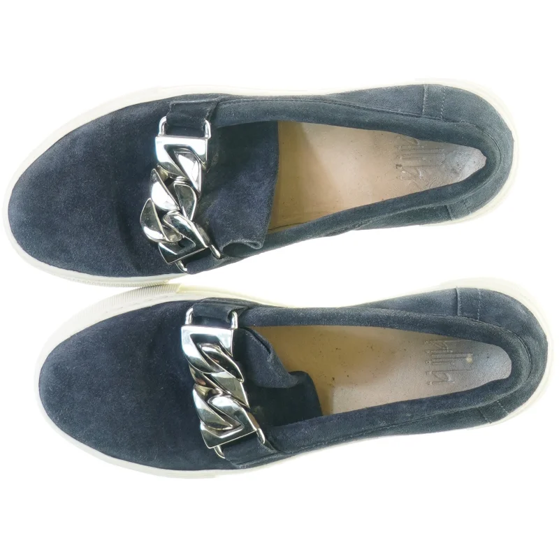 Ruskind Slip-in Sko med Metal Kædefra Billibi (str. 40)