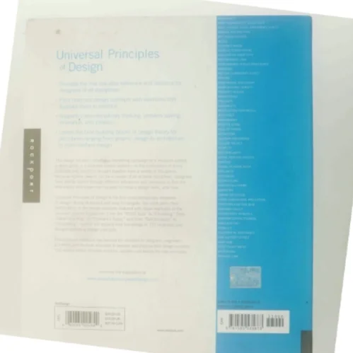 Universal principles of design : 125 ways to enhance usability, influence perception, increase appeal, make better design decisions, and teach through design (Bog)