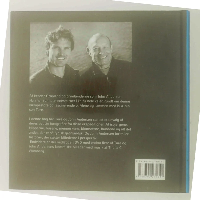 Rundt om Grønland : fotografier og fortællinger af John Andersen (f. 1943-06-30) (Bog)