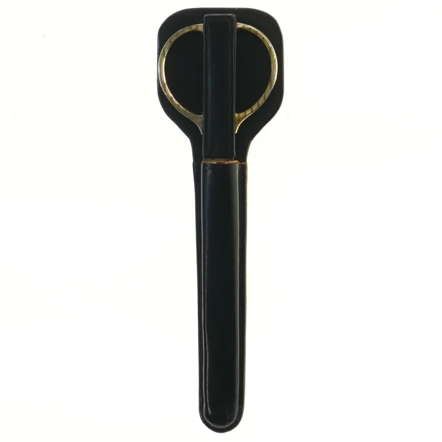 Saks og brevåbner sæt med læder etui (str. 23 cm)
