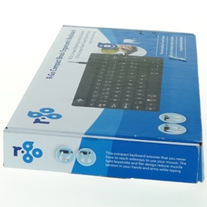 Ergonomisk tastatur fra R-go (str. 30x14,5 cm)