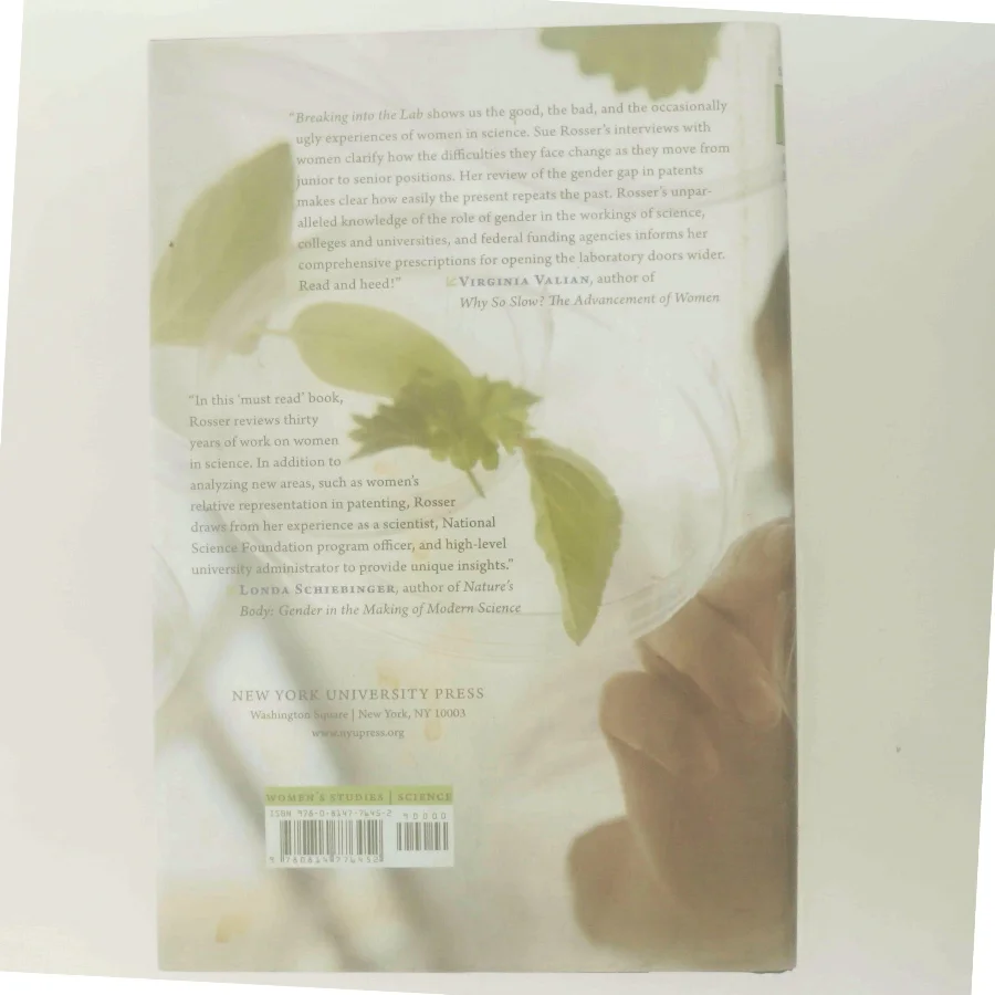 Breaking into the LabEngineering Progress for Women in Science af Sue Vilhauer Rosser (Bog)