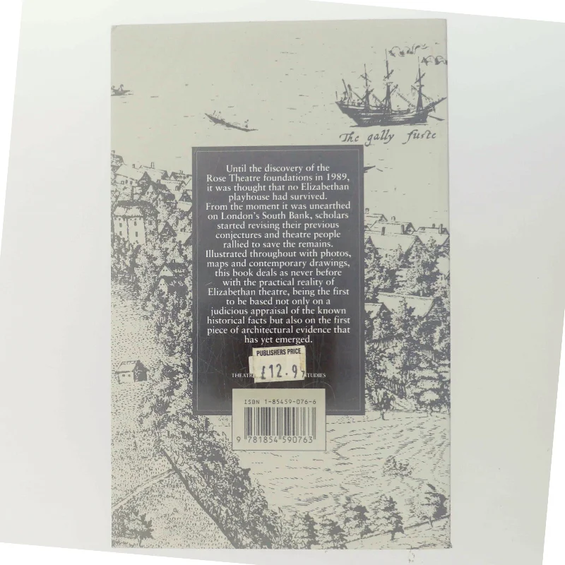 The Rose Theatre af Christine Eccles (Bog)