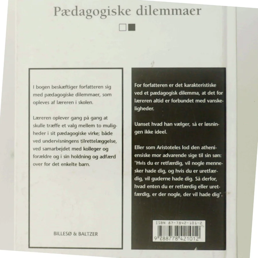 Pædagogiske dilemmaer af Niels Jørgen Bisgaard (Bog)