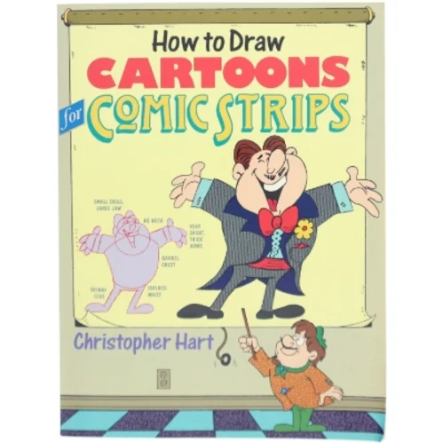 How to draw cartoons for comic strips af Christopher Hart (Bog)