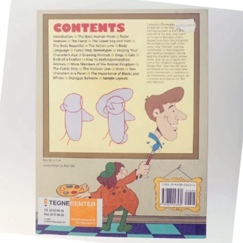 How to draw cartoons for comic strips af Christopher Hart (Bog)