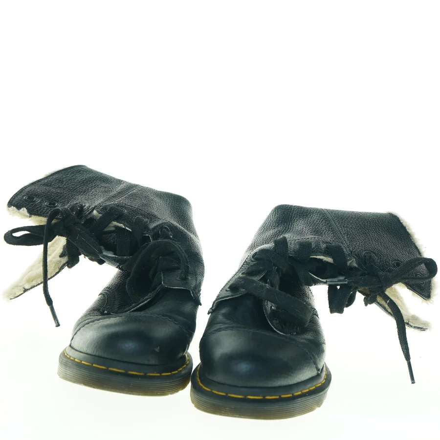 Dr. Martens Aimilita Sort læderstøvler med foer (str. 42)