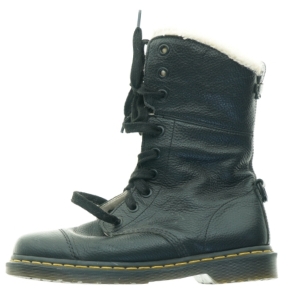 Dr. Martens Aimilita Sort læderstøvler med foer (str. 42)