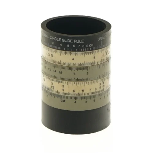 Vintage Ole Jørgensen Universal cylinder slide lineal (str. Ø 7x10 cm)