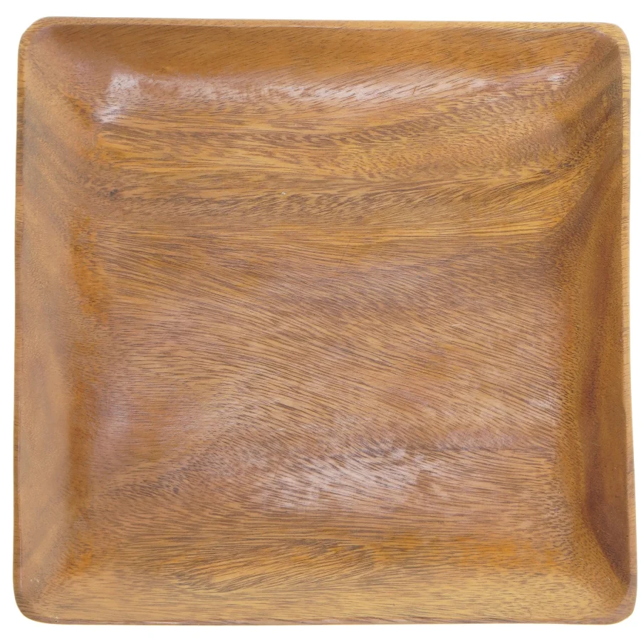 Firkantet træfad (str. 30x30,5 cm)