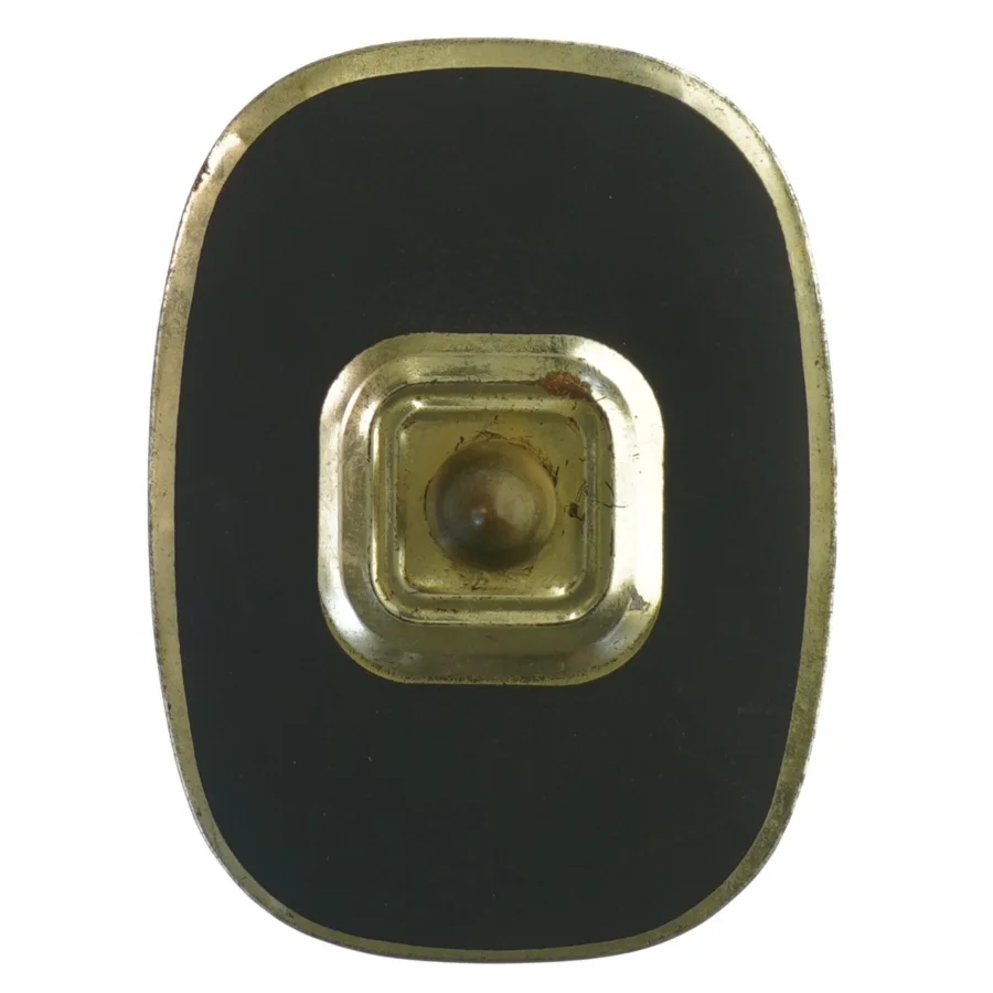 Vintage opbevaringsdåse med låg (str. 13x9,5 cm)