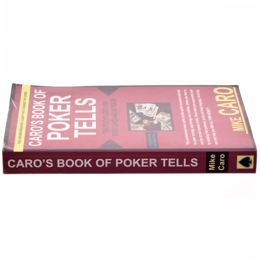 Caro's book of poker tells : the psychology and body language of poker af Mike Caro (Bog)