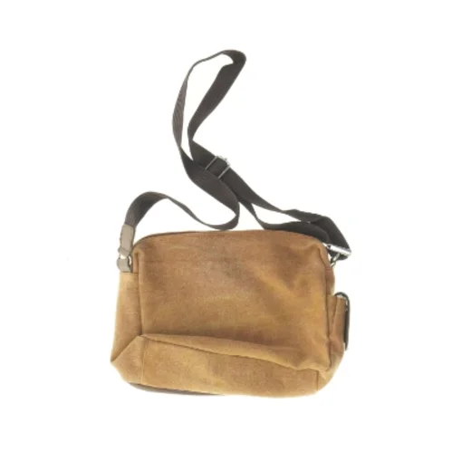 Brun Læder skuldertaske fra Linea Pelle (str. 35 x 23 cm)