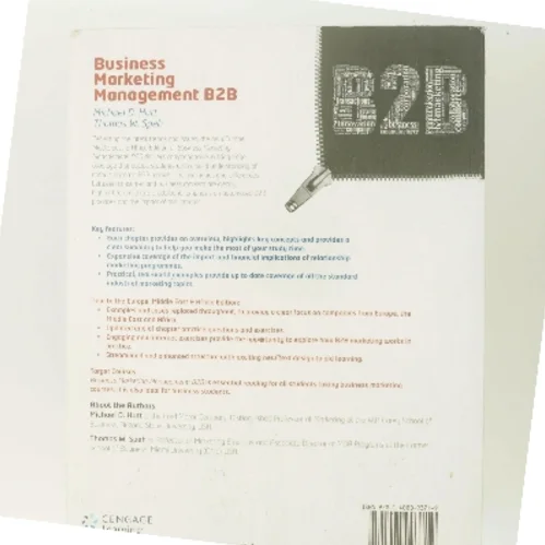 Business marketing management: B2B af Michael D. Hutt (Bog)