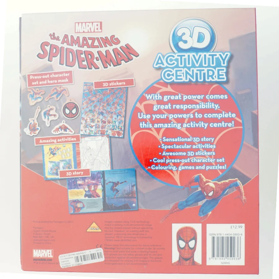 The Amazing Spider-Man 3D Activity Centre (Bog)