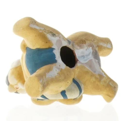 Keramik figur af badende mennesker (str. 10 x 6 x 7 cm)