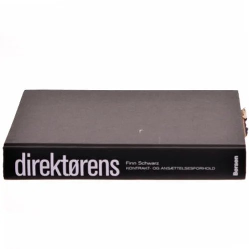 Direktørens kontrakt- og ansættelsesforhold af Finn Schwarz