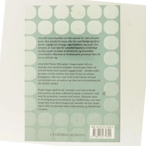 Virtuelle team af Henriette Palner Stick (Bog)