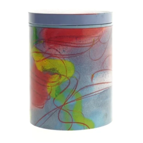 IRMA, Jean Messagier kunstdåse, Årgang 1979 (str. Ø. 11 cm. 15 cm)