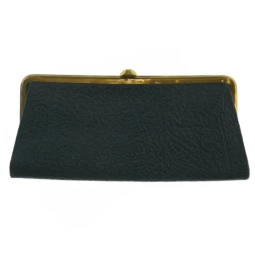 Vintage Clutch Crinkled Læder og Messing (str. 29 x 13 cm)