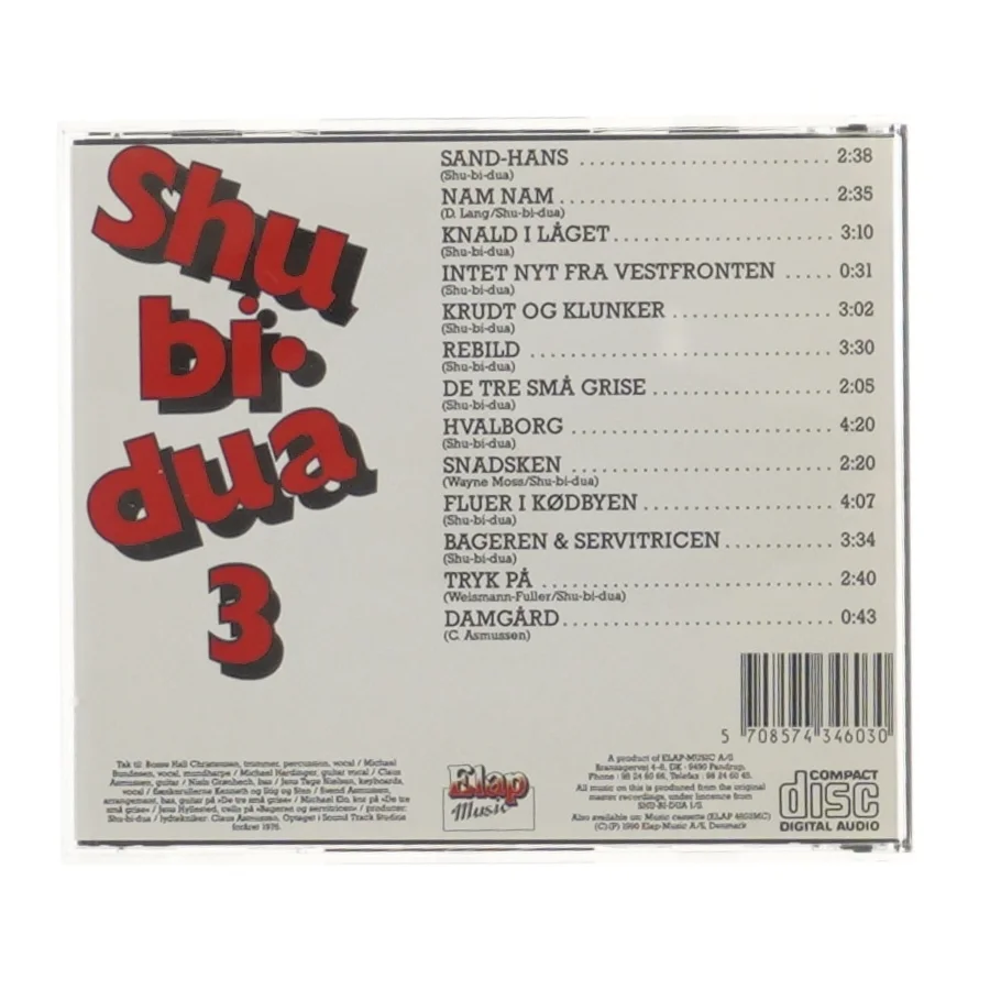 Shu-bi-dua 3 CD fra Shu-bi-dua
