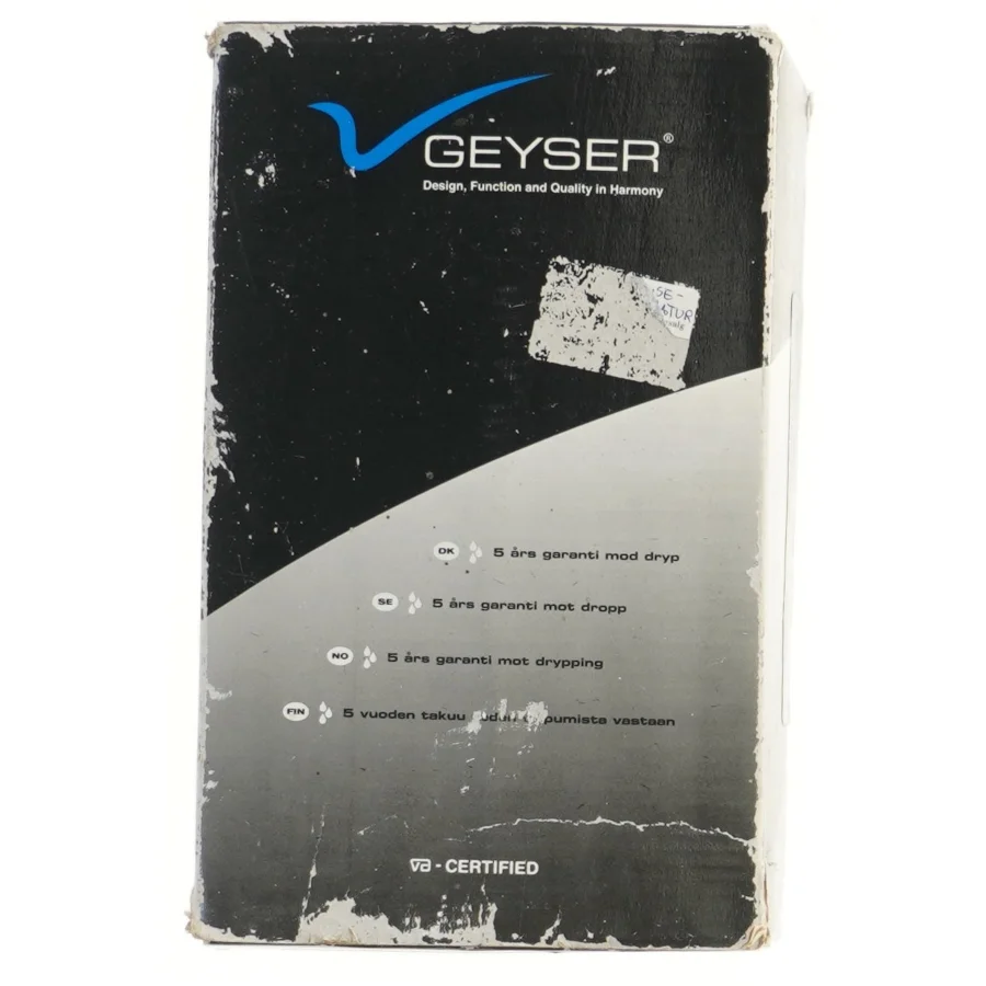 Geyser, Brusearmatur, Magnolia, krom (str. 18 cm)