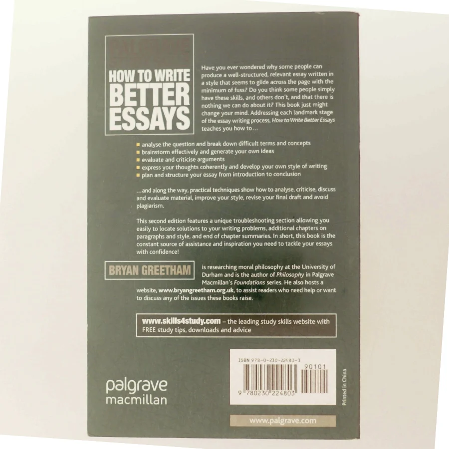 How to write better essays af Bryan Greetham (Bog)