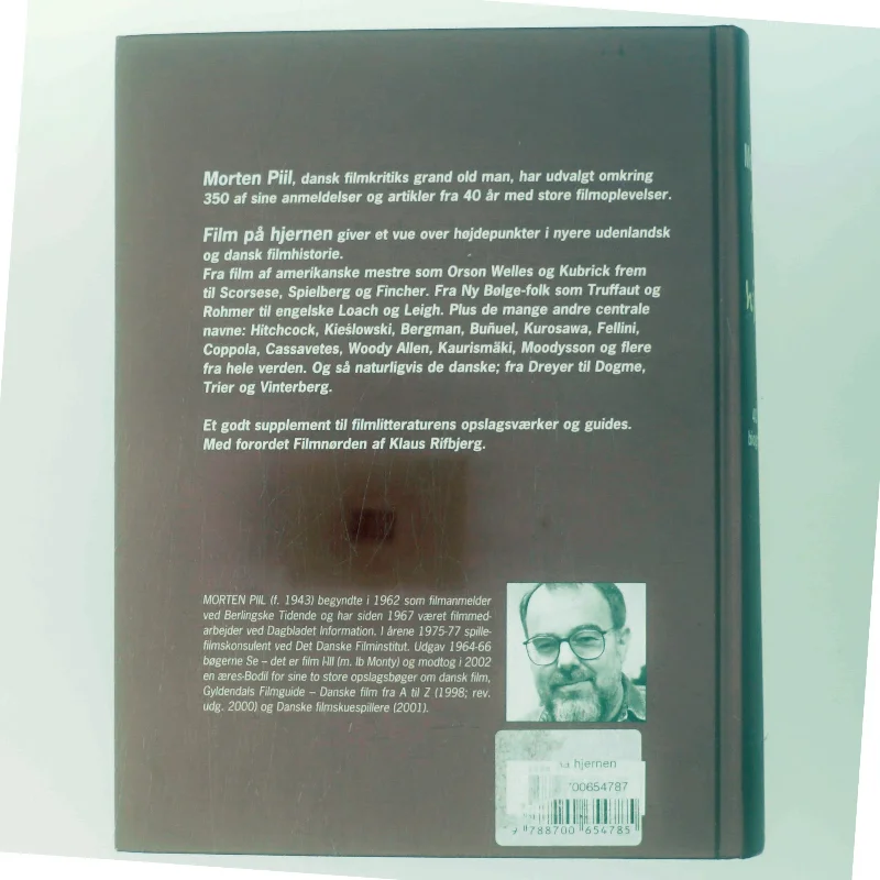 Film på hjernen : 40 års bedste biografoplevelser af Morten Piil (Bog)