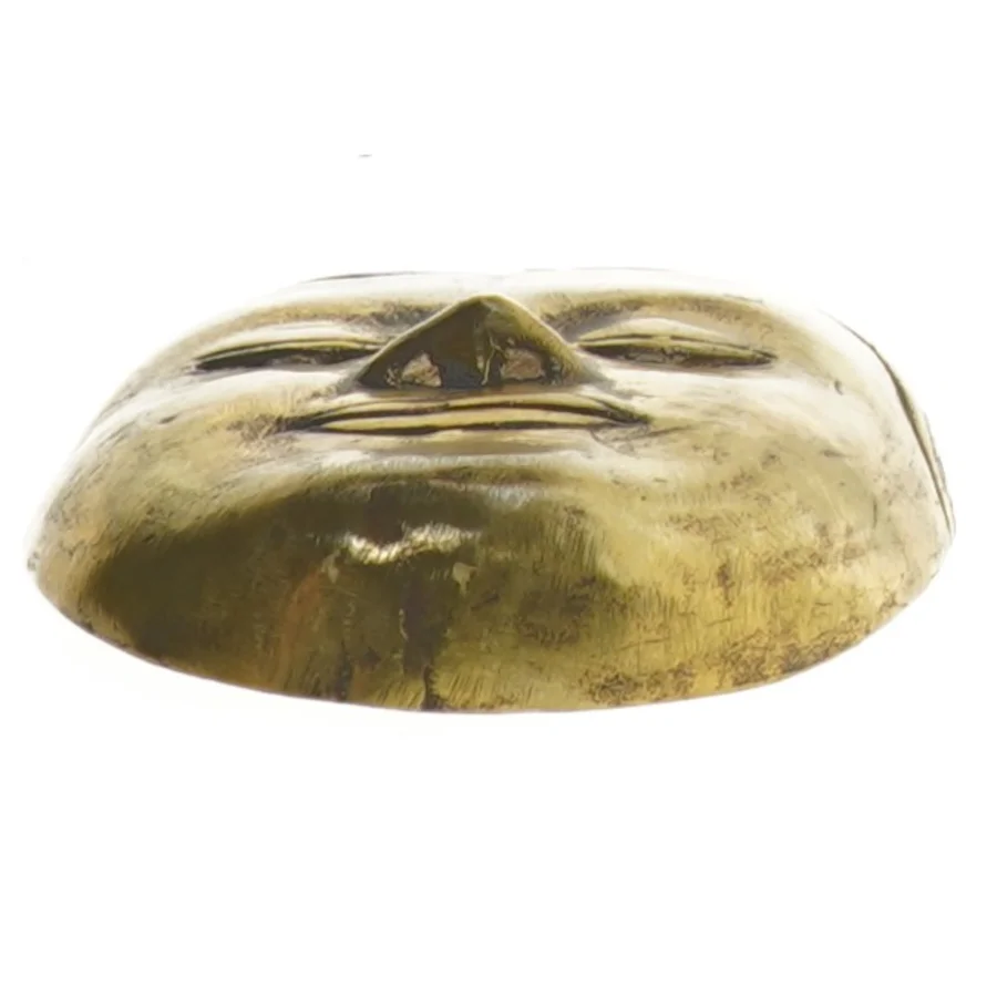  Messing maske deko (str. 12x8 cm)