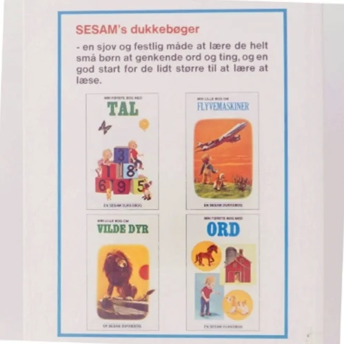 Min første bog med tal af Sesam (Bog)