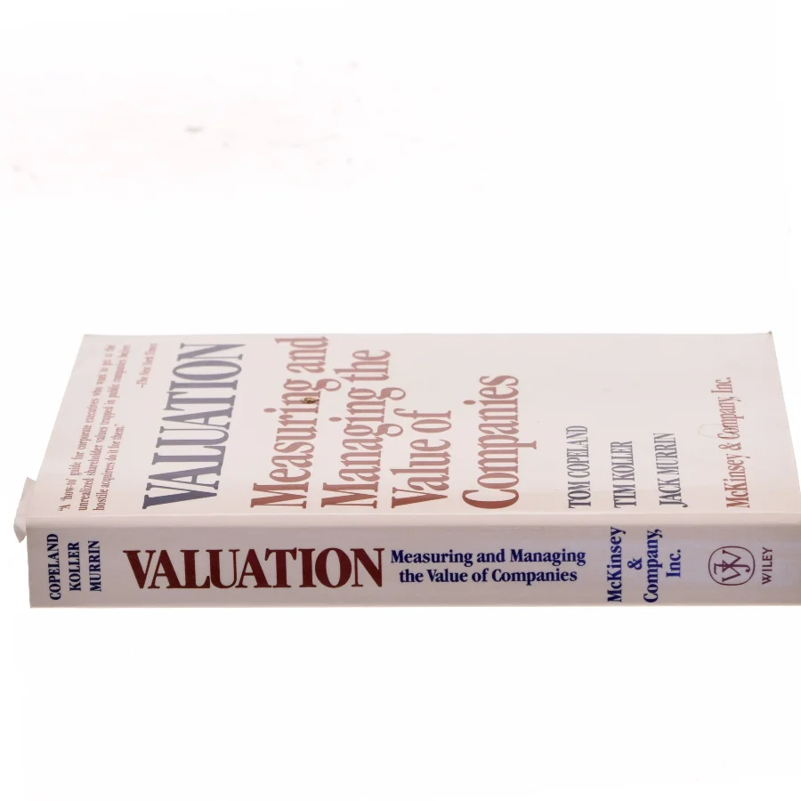 Valuation: Measuring and Managing the Value of Companies (Bog)