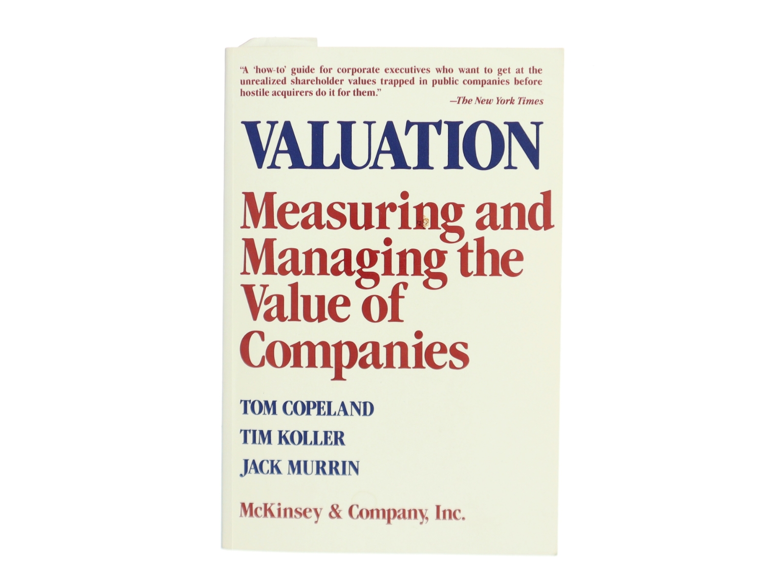 Valuation: Measuring and Managing the Value of Companies (Bog)
