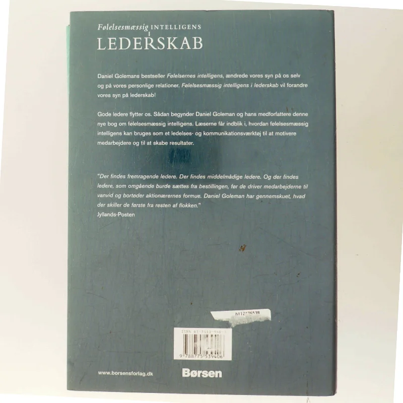 Følelsesmæssig intelligens i lederskab (Bog)