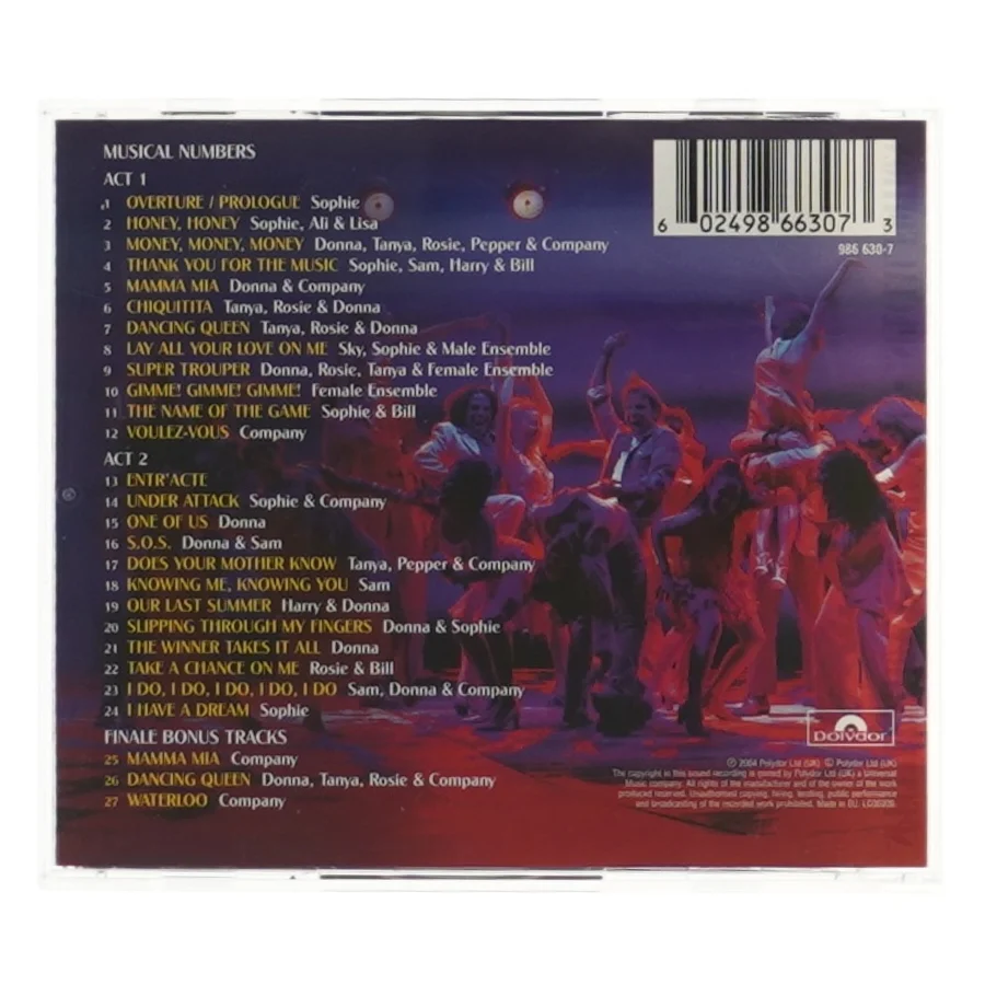 Mamma Mia! Special Edition CD fra Polydor