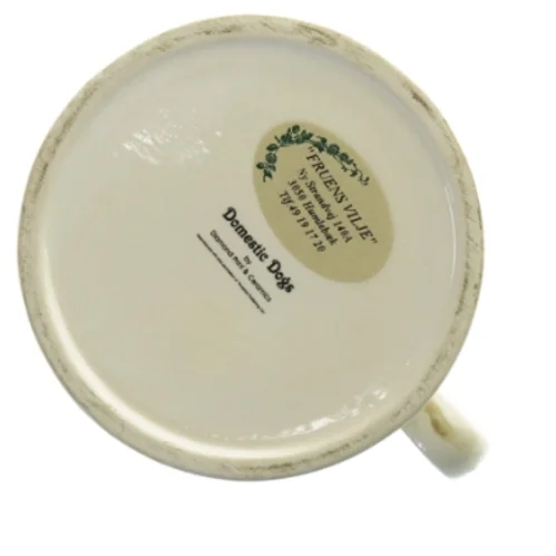 Hundetema keramik kande (str. 23 cm)