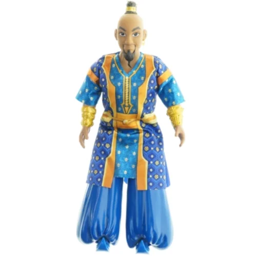 Lampens ånd Genie Action Dukke fra filmen Aladdin 2019 med Tiara fra Disney (str. 31 x 12 cm)