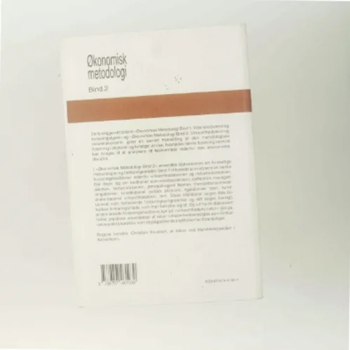 Økonomisk metodologi af Christian Knudsen (Bog)