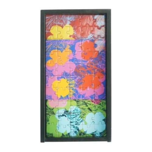 Wood Puzzle Set, Andy Warhol fra Galison (str. 28x15 cm)