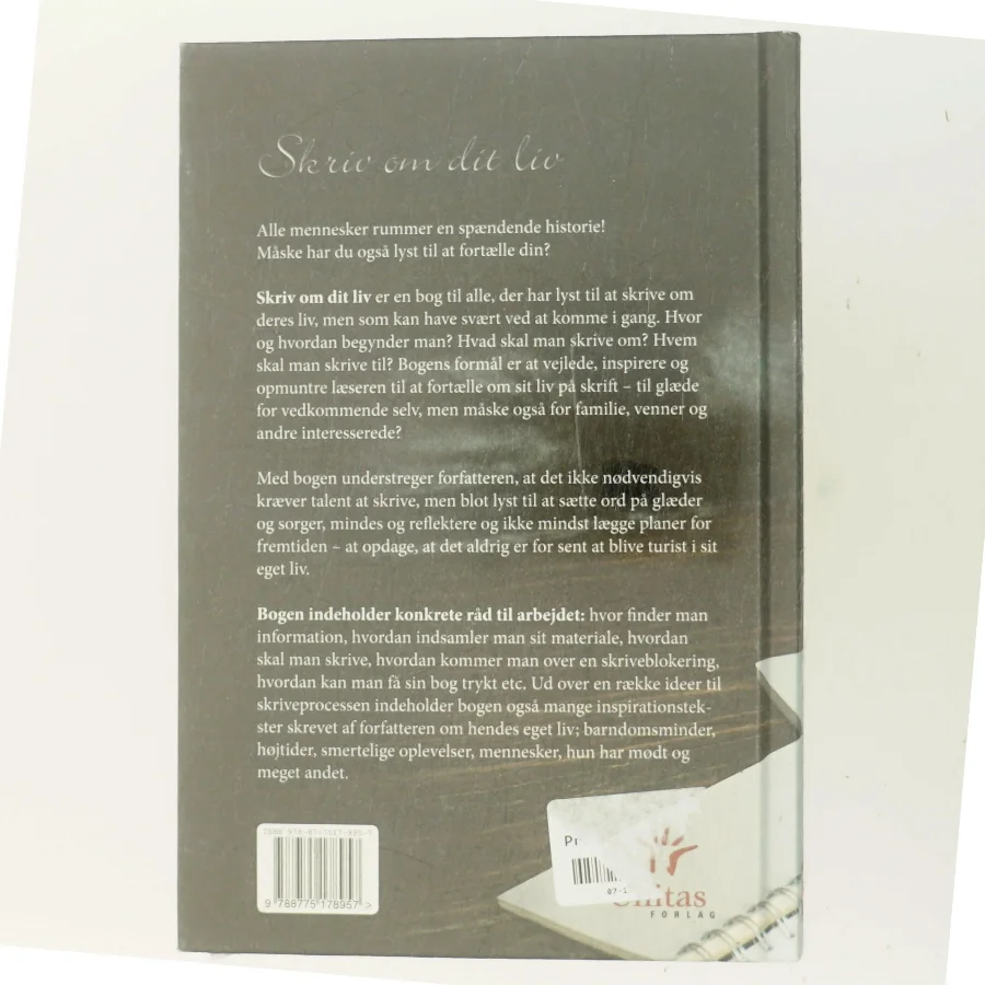 Skriv om dit liv af Inge Møllehave (Bog)