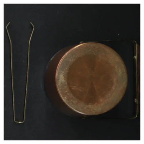 Isterningespand med tænger