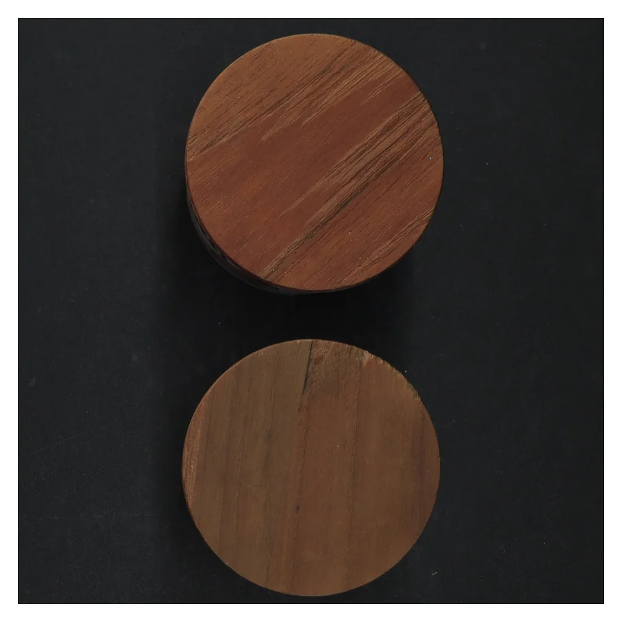 Krydderikrukker med trælåg (str. H 7 cm ø 7 cm)