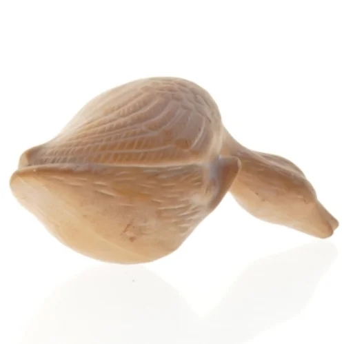 Keramik fugl dykkende and, placeres på hylde, så hovedet dykker ned (str. 10 x 16 x 8 cm)