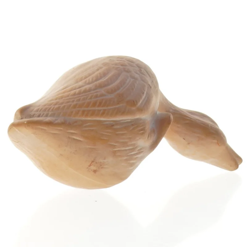 Keramik fugl dykkende and, placeres på hylde, så hovedet dykker ned (str. 10 x 16 x 8 cm)