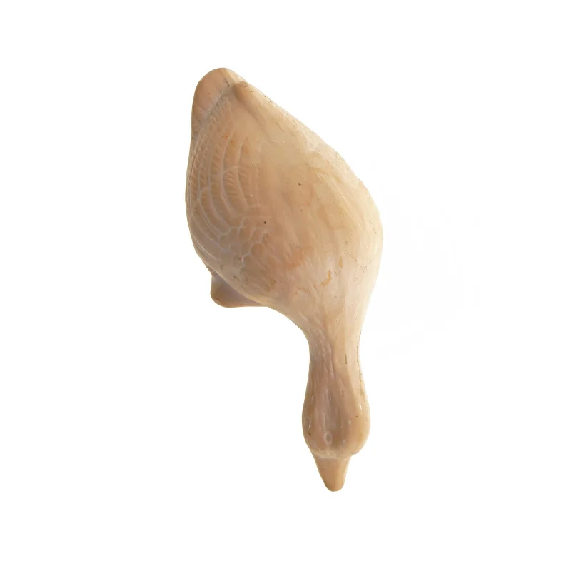 Keramik fugl dykkende and, placeres på hylde, så hovedet dykker ned (str. 10 x 16 x 8 cm)